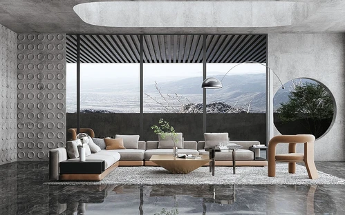 意大利 米洛提 Minotti 现代客厅