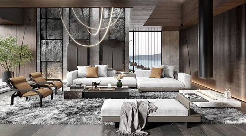 意大利 米洛提 Minotti 现代客厅