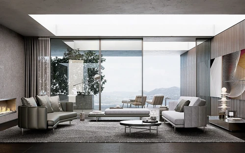 意大利 米洛提 Minotti 现代客厅