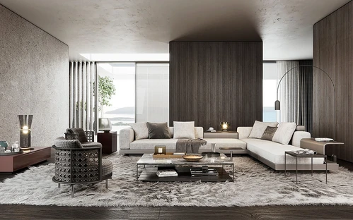 米洛提 Minotti 现代客厅