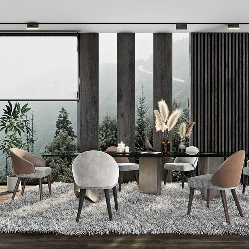 意大利米洛提Minotti 现代餐厅