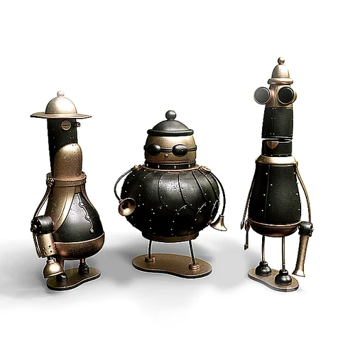 Machinarium 的小型收藏人物