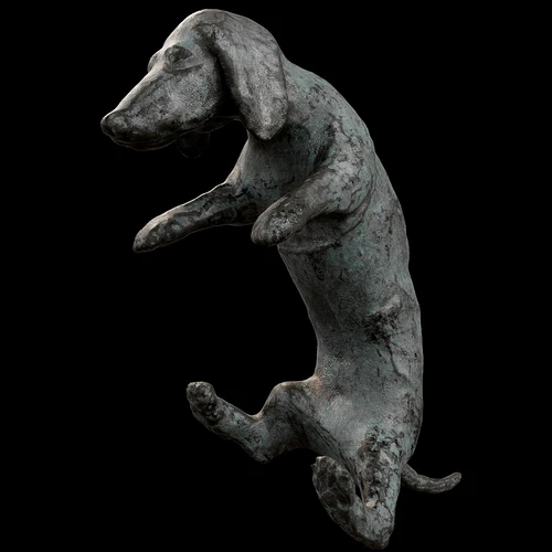 腊肠犬雕像