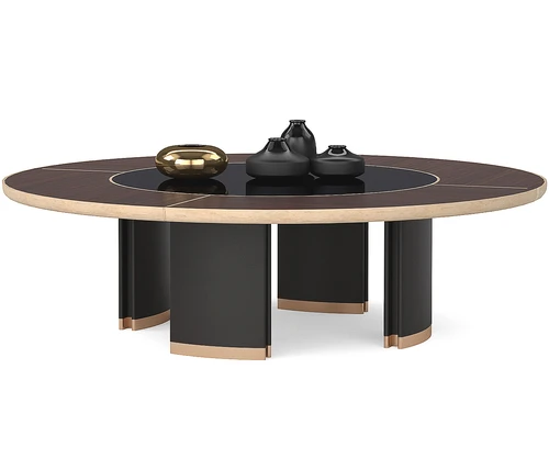 Giorgetti 现代圆形餐桌