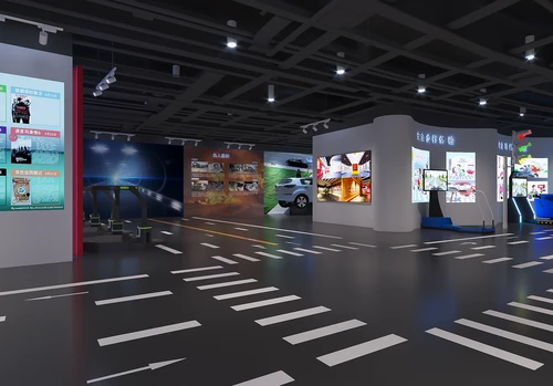 工业风交通科技展厅