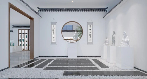 新中式徽派展厅