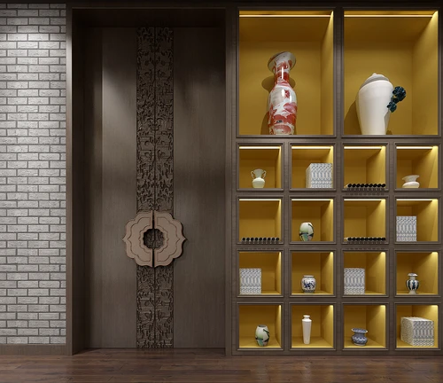 新中式展柜