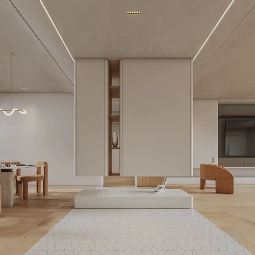北欧玄关过道3d模型