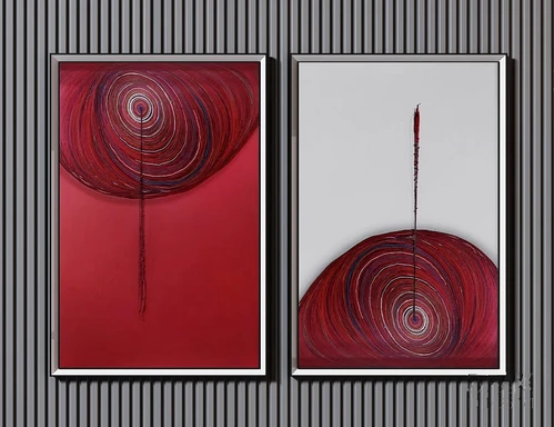 现代抽象装饰画