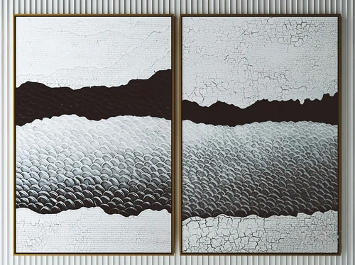 现代抽象装饰画