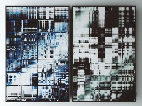 现代抽象装饰画