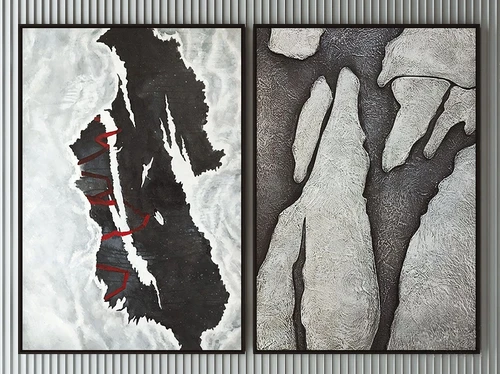 现代抽象装饰画