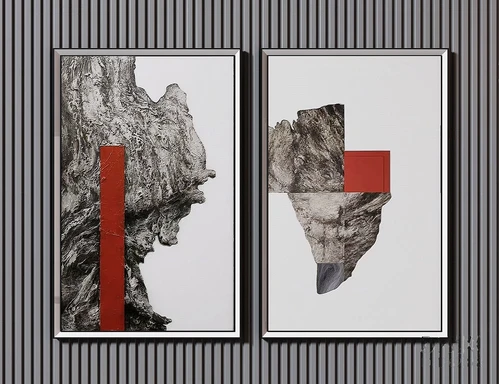 现代抽象装饰画