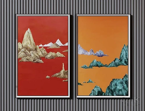 新中式抽象装饰画