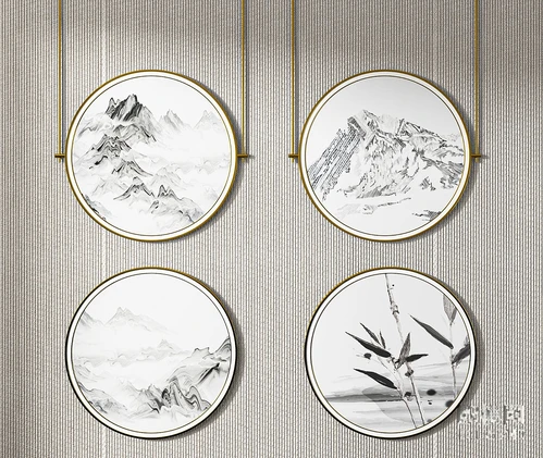 新中式水墨装饰画