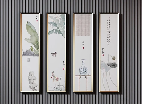 新中式装饰挂画