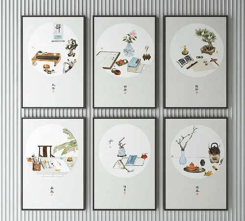 新中式装饰画
