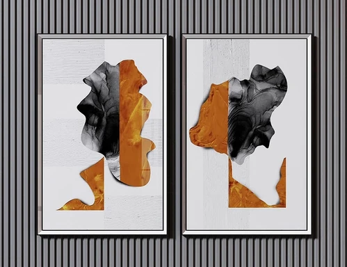 新中式装饰挂画