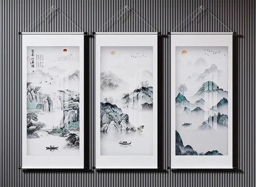 新中式装饰挂画