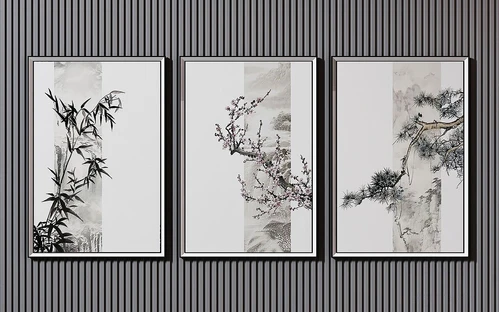 新中式装饰挂画