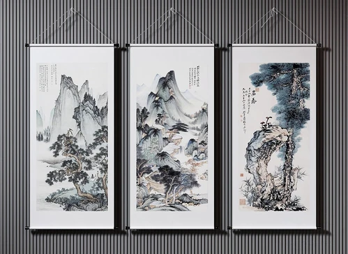 新中式装饰挂画