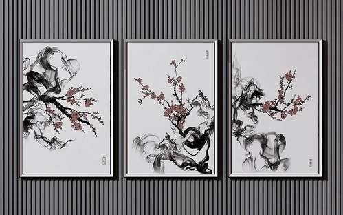 新中式装饰挂画