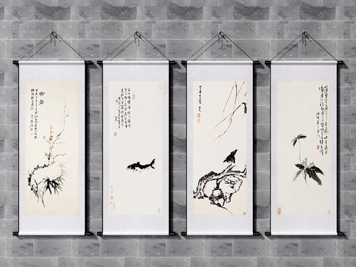 新中式装饰挂画