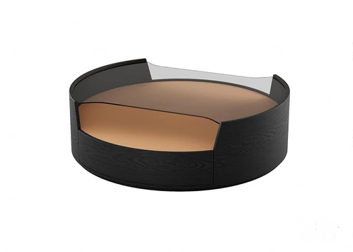 现代玻璃茶几3d模型