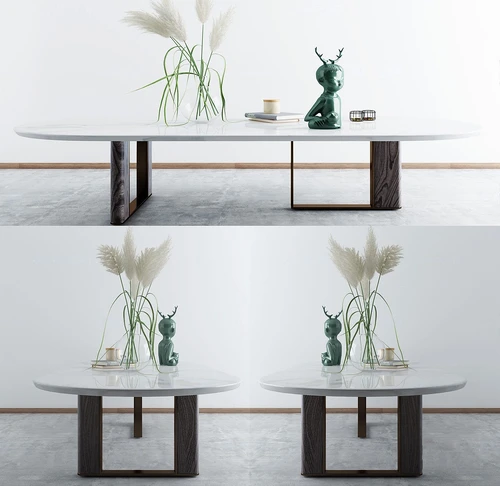 现代茶几3d模型