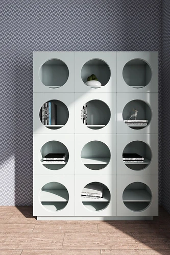 DESIGN 羽果设计 现代儿童书柜
