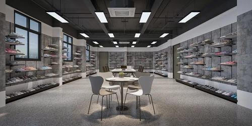 工业风鞋店