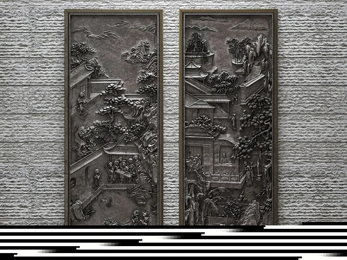 新中式浮雕
