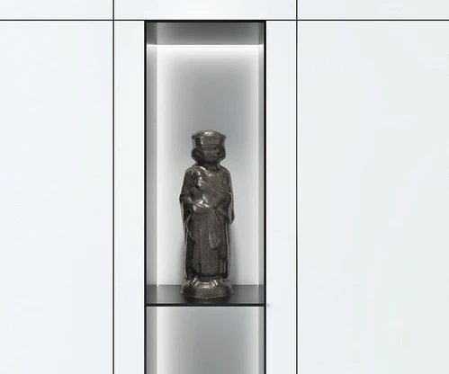 现代抽象人物雕塑3d模型