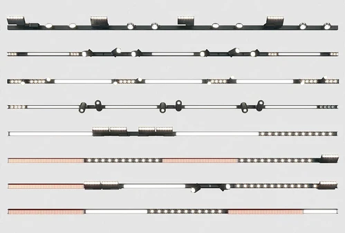现代铁艺射灯轨道灯组合