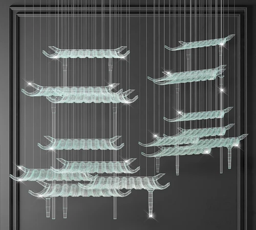 新中式水晶灯