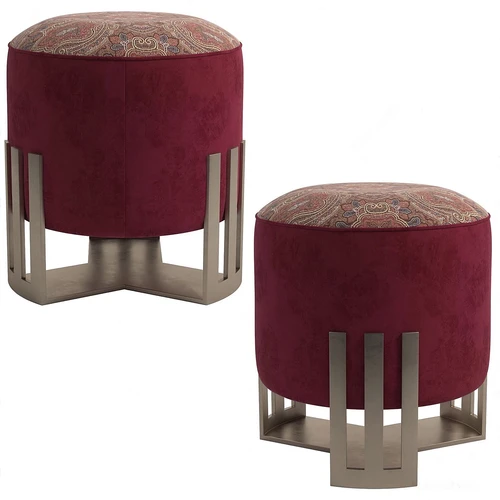 意大利 ETRO Home Interiors KLEE 现代轻奢沙发凳