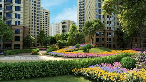 现代小区园林景观