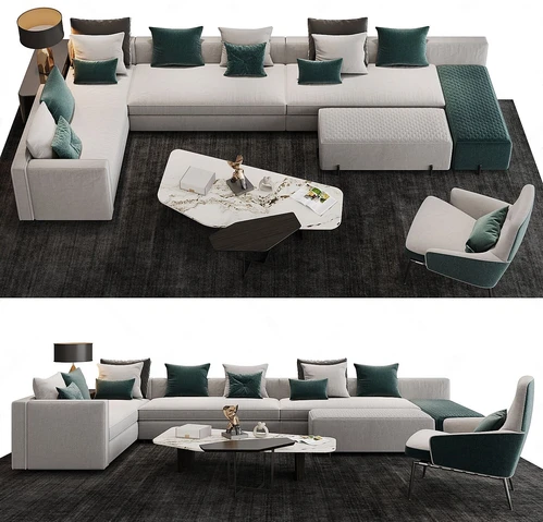 意大利 米洛提 minotti 现代沙发茶几