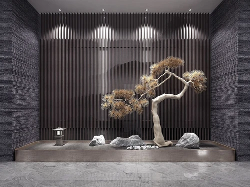 仿真松树景观