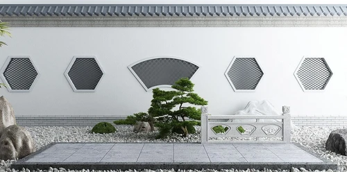 新中式庭院景观