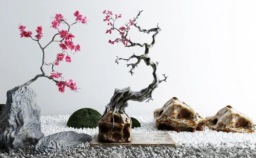 庭院景观小品枯山水石