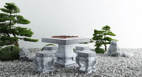 新中式户外座椅