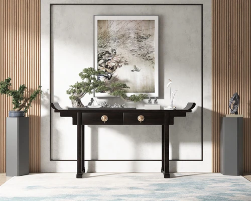 中式风格端景条案