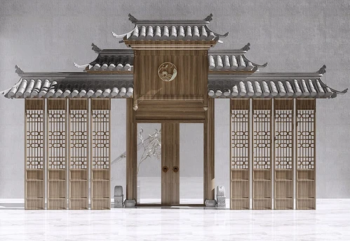 中式门头
