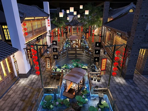 新中式户外景观