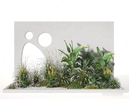 户外景观植物绿植堆园艺小品