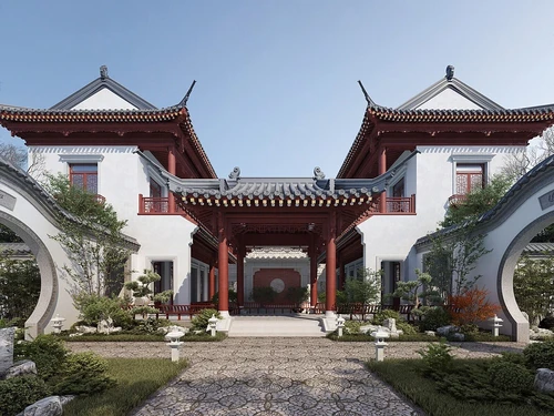 古建中庭