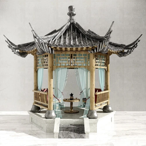 新中式凉亭
