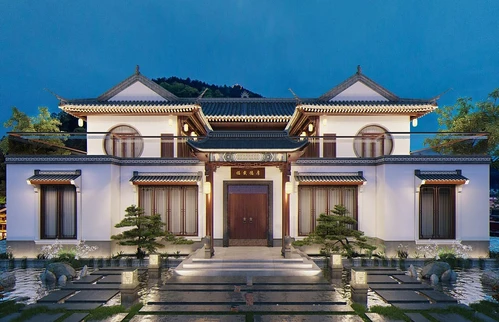 新中式古建筑