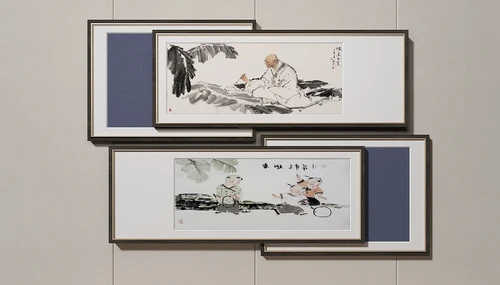 中式装饰画组合